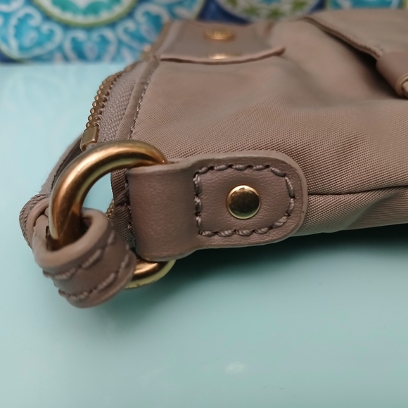 Marc By Marc Jacobs Nylon Crossbody Bag with Utilitarian Design - Tan/Khaki - Picture 8 of 12